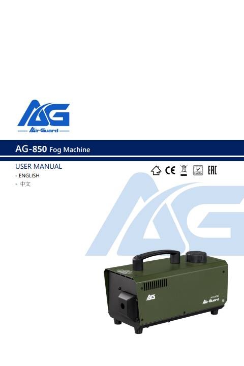 ag 850 manual