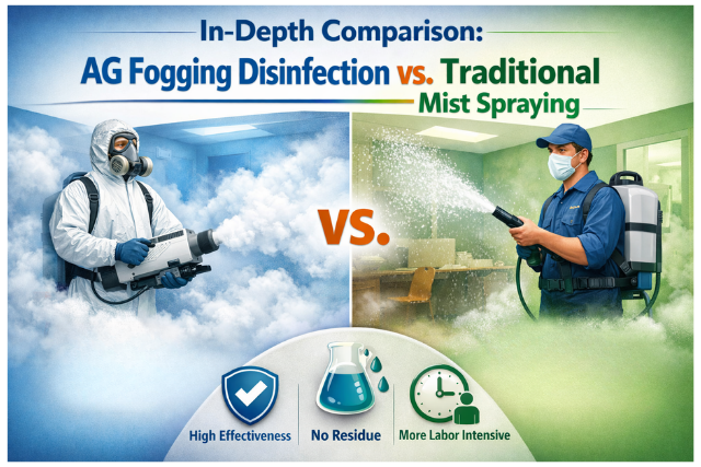 In DepthComparisonAGFoggingDisinfectionvs
